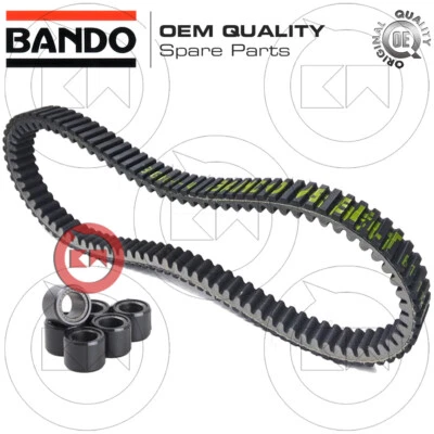 KIT CINGHIA HONDA SH 300 + RULLI VARIATORE 19 gr ORIGINALE BANDO 1° IMPIANTO