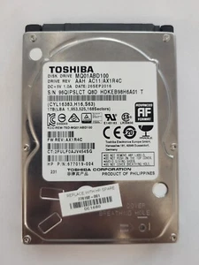 MQ01ABD100, HDKEB98H6A01 T, AC11/AX1R4C, 26 SEP 2016, Toshiba 1Tb 2.5" SATA HDD - Picture 1 of 2