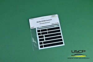 1/24 USCP 24A057 Shelby GT500 decalcomanie doganali - Foto 1 di 2
