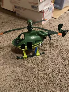 Teenage Mutant Ninja Turtle Tmnt Helicopter Vehicle 11.5x8” Rare 2008 Mirage - Picture 1 of 5