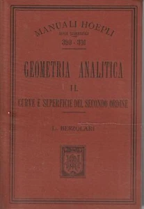 Analytische Geometrie - Vol. II - Kurven und Fläche zweiter Ordnung - Bild 1 von 1