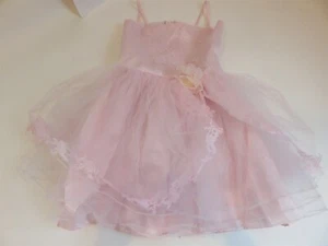 Popatu Posh Girls Ballerina Fairy Princess Outfit Dressup Costume Large Pink NWT - Picture 1 of 7