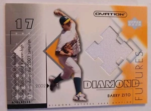2002 UD Ovation Futures GU Jersey Barry Zito A's - Bild 1 von 2