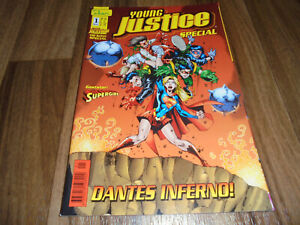 JLA Special: YOUNG JUSTICE #  1 -- Dino 1. Auflage 1999 / Gaststar:  SUPERGIRL