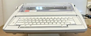 Brother GX-6750 Correctronic elektronische Schreibmaschine mit Deckel getestet funktioniert - Bild 1 von 8