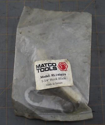 Hoja de gancho de afeitar reemplazable Matco Tools RL140659 Foto 1 de 3