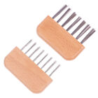Wooden Comb Cleaner Delicate Cleaning Removable Hair Brush Comb Cleaner Tool