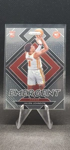 2021-22 Panini Prizm - Emergent #18 Jalen Johnson (RC) - Picture 1 of 2