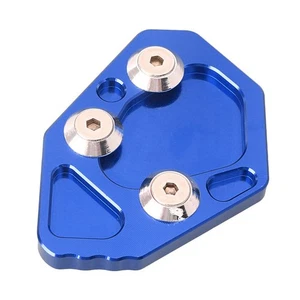 Side stands Kickstand Pad Fit BMW K1200S/K1200R 2005 2006 2007 2008 Blue - Picture 1 of 1