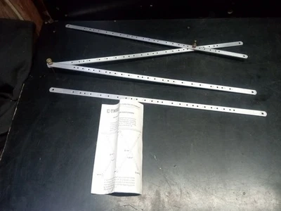 C-THRU RULER COMPANY Pantograph Model 680 Metal Folding Ruler Drafting Tool - Image 1 of 4