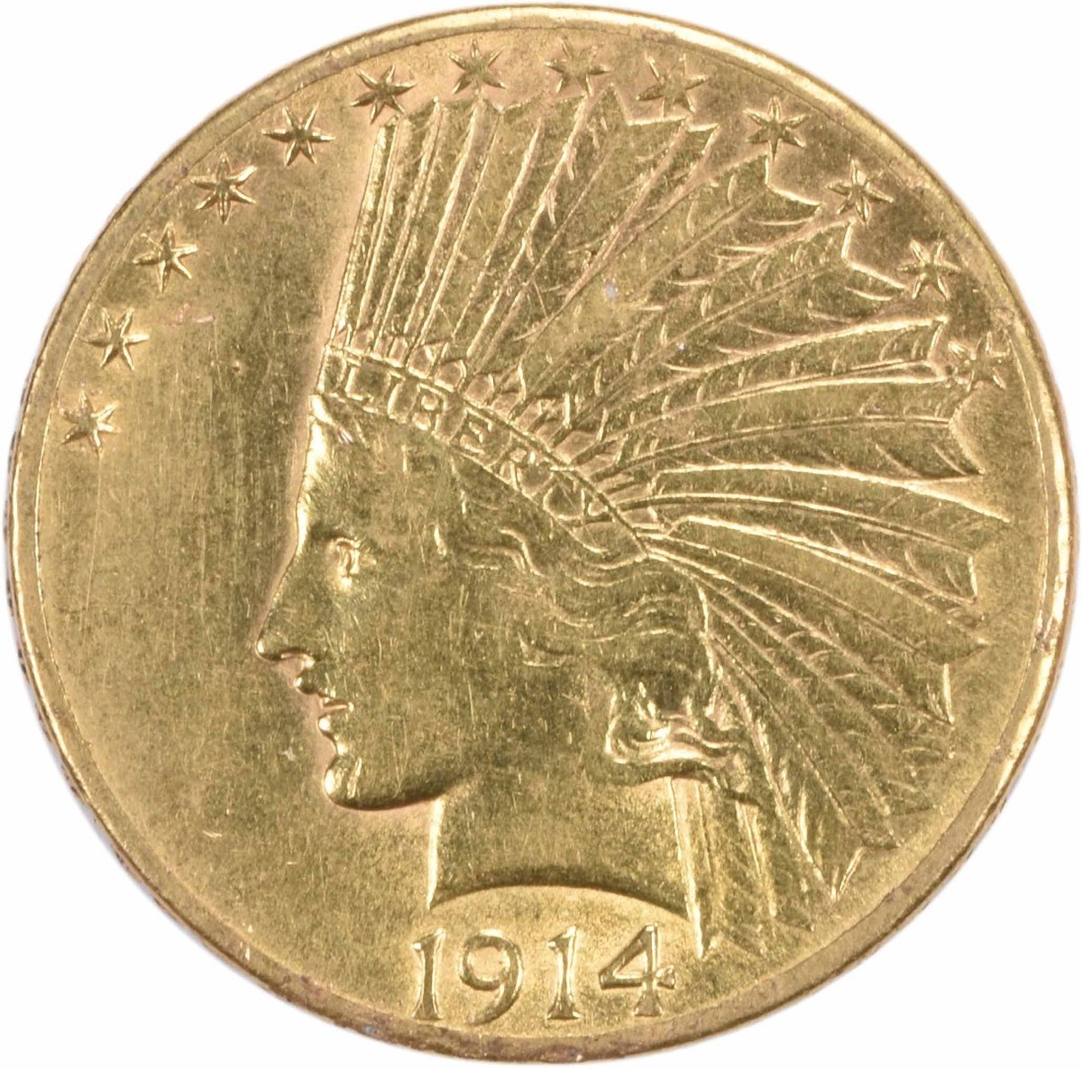 アメリカ 10ドル記念硬貨 1914年 インディアン デンバー アメリカ 10ドル記念硬貨 1914年 インディアン デンバー