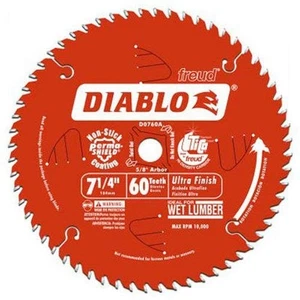 Diablo 7-1/4" 60 Zähne Kreissägeblatt, D0760X2 - Bild 1 von 3