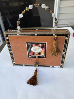 Handmade Cigar Box Purse By Lady Jane Tatiana Cigar Box Dominican Republic Lined - Image 1 of 4
