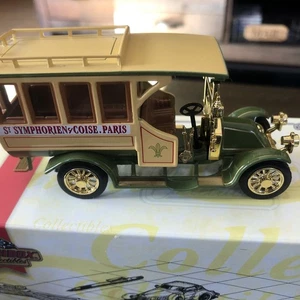 1910 RENAULT MOTOR BUS - PARIS - MATCHBOX COLLECTIBLES - TROLLIES TRAMS YET06-M✅ - Picture 1 of 6