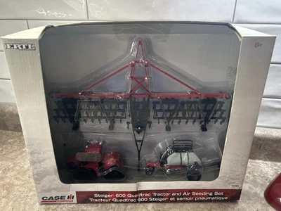 Ertl 1/64 Case IH 600 Steiger con seminatore d'aria nuovo con scatola - Immagine 1 di 4