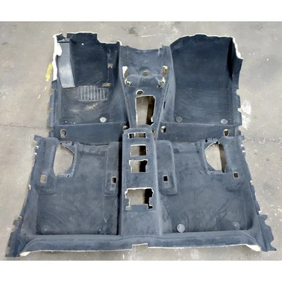 Заводской комплект напольных покрытий Anthrazit для BMW E83 X3 SAV 2004-2010 годов выпуска черный от оригинального производителя - Изображение 1 из 4