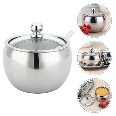  Contenitore Per Spezie Barattolo Barattoli Di Coperchio Condimenti - Immagine 1 di 4