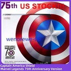 US!!! 75th Anniversary Captain America Shield 1:1 Marvel Legends Avengers Metal