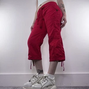 Y2K Vintage Cropped Capri Cargo Hose - Bild 1 von 8