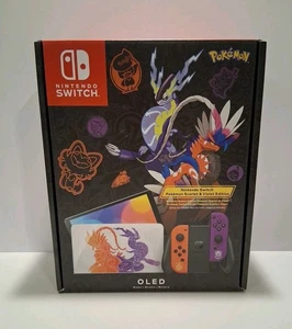 Nintendo Switch OLED Pokemon Scarlet and Violet Edition Console (US Version) NEW - Picture 1 of 6
