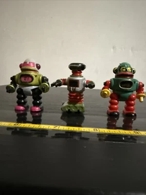 Lote de 3 Micro Máquinas Simtox Fusor Taskor Galoob Z-bots De Colección Principios de 1990 Foto 1 de 4