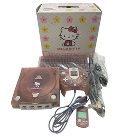 SEGA Dreamcast Hello Kitty Pink Console HKT-6500P Limited Edition Set Japan