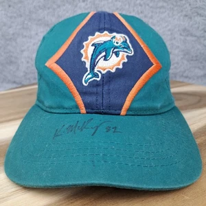 Vintage Miami Dolphins Mütze Kappe Druckknopflasche türkis Jugendgröße Starter NFL Football - Bild 1 von 9