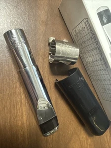 Berg Larsen Vintage Stainless Steel 115/2/M-V Metal Tenor Saxophone Mouthpiece - Picture 1 of 7