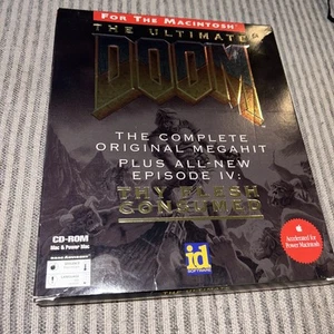 1995 The Ultimate Doom, Thy Flesh Consumed for MAC CIB & Poster - Bild 1 von 13