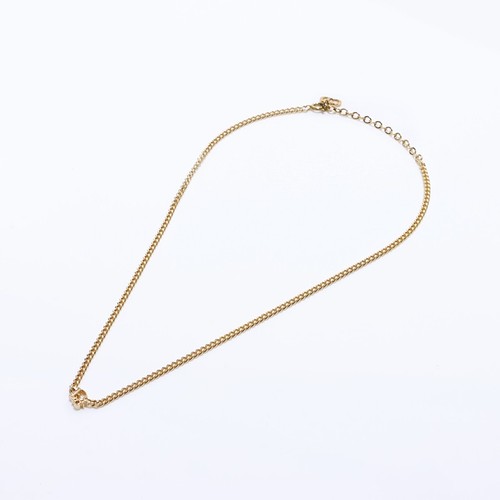 Collana logo Christian Dior oro WS7076
