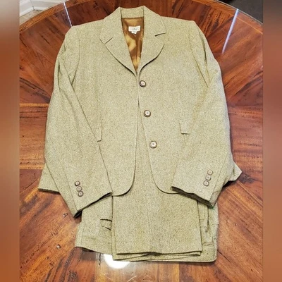 Traje forrado de mezcla de lana L. L. Bean para dama talla M Foto 1 de 4