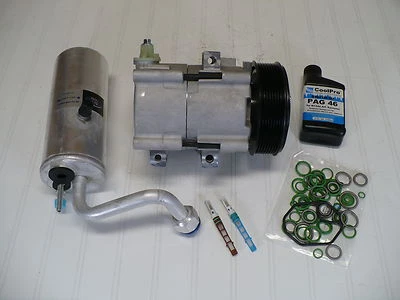 A/C AC Compressor Kit For 2003-2007 Ford F-250 F-350 Super Duty (6.0L Diesel) - Image 1 of 4