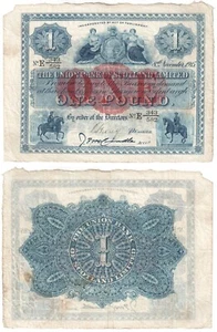 Union Bank of Scotland Ltd £1 Banknote, Prefix E (1915) BYB ref: SC901d - VF - Picture 1 of 3