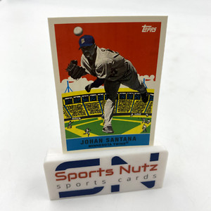 JOHAN SANTANA  2007 TOPPS FLASHBACK FRIDAYS MINNESOTA TWINS CARD #FF13