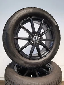 4 ruedas de invierno 215 60 R18 Mercedes GLA GLB clase W247 H247 llantas de aluminio de 18" - Imagen 1 de 3