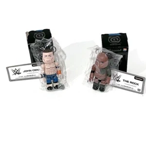 Bearbrick 100% Series 48 Artist WWE "The Rock" & "John Cena" Set - NEW SEALED - Bild 1 von 3