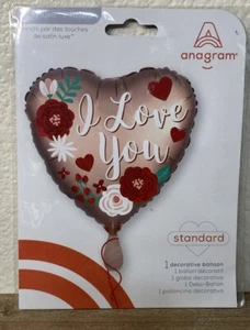 Anagram “I LOVE YOU” Satin Luxe Infused Balloon 18”-FREE SHIPPING - Picture 1 of 3