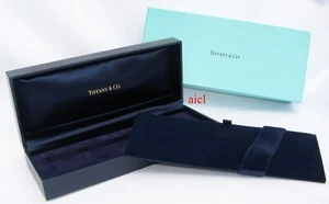 ORIGINALE VINTAGE TIFFANY & CO BOX SET WideBox 7"x3" BRACCIALE OROLOGIO PENNA spedizione gratuita - Foto 1 di 7