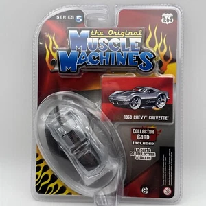 Muscle Machines Series 5 1969 Chevy 69 Corvette Stingray Chevrolet 1:64 - Picture 1 of 4