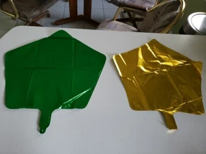 Set Of Two 20" Helium Balloons From Mario Birthday Party Supplies Same Day Ship - Picture 1 of 3