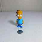 Vintage 1990 Bart Simpson Key Chain Keychain The Simpsons Blue Shirt 3 Inch