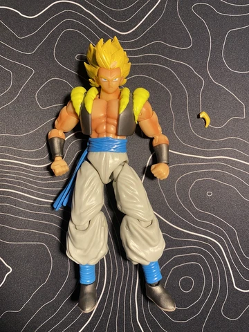 Exclusive Dragon Ball Dragon Stars Gogeta Variant Figure with Alt Face Sculpt Cover
