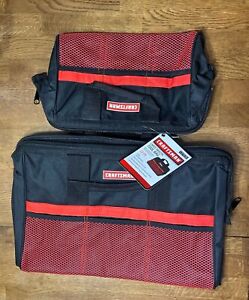Craftsman 13" and 18" Tool Bag Combo Lot (2 total bags) - Part # 37537
