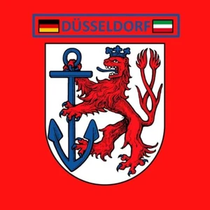 MAGNET - BLASON / WAPPEN - DÜSSELDORF - GERMANY DEUTSCHLAND - Picture 1 of 1