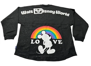 NEW Disney Spirit Jersey Adult Large L Rainbow Pride Mickey Mouse Parks 2024 NWT - Picture 1 of 6