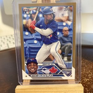 Wynton Bernard 2023 Topps Update Baseball Gold Rookie #/2023 Toronto Blue Jays