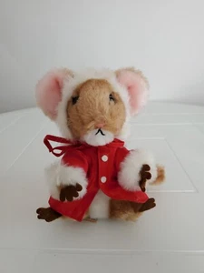 RARE Vintage 80s MERRY MOUSE BY Priscilla Hillman 1981 VTG no Box 7" TALL - Picture 1 of 9