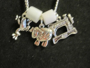 Told You So~Charm 18" Silver Necklace~Toad Ewe Sew~LBDCM - Picture 1 of 2