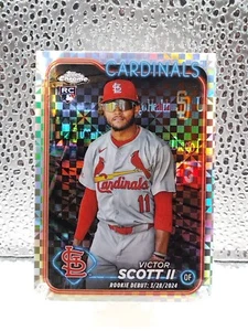 Victor Scott II 2024 Topps Chrome Update ROOKIE XFRACTOR SP - Cardinals - Picture 1 of 2