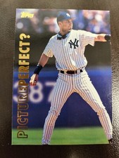 1998 Topps Derek Jeter PICTURE PERFECT card #P10